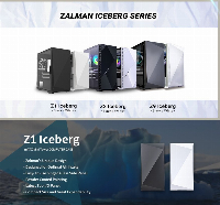 Кутия Zalman Z1 Iceberg Black Gaming Case mATX