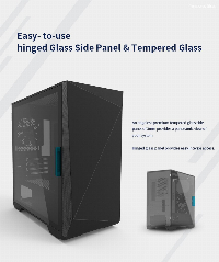 Кутия Zalman Z1 Iceberg Black Gaming Case mATX