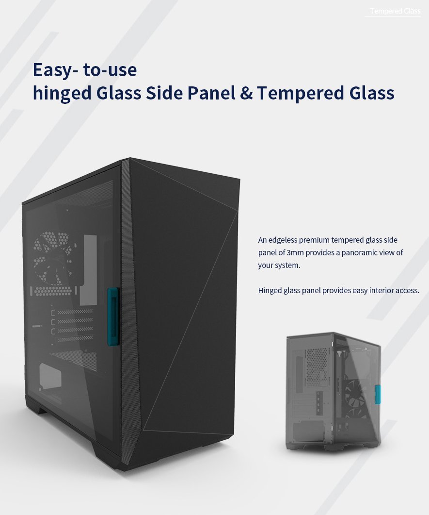 Кутия Zalman Z1 Iceberg Black Gaming Case mATX