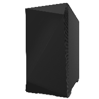 Кутия Zalman Z1 Iceberg Black Gaming Case mATX