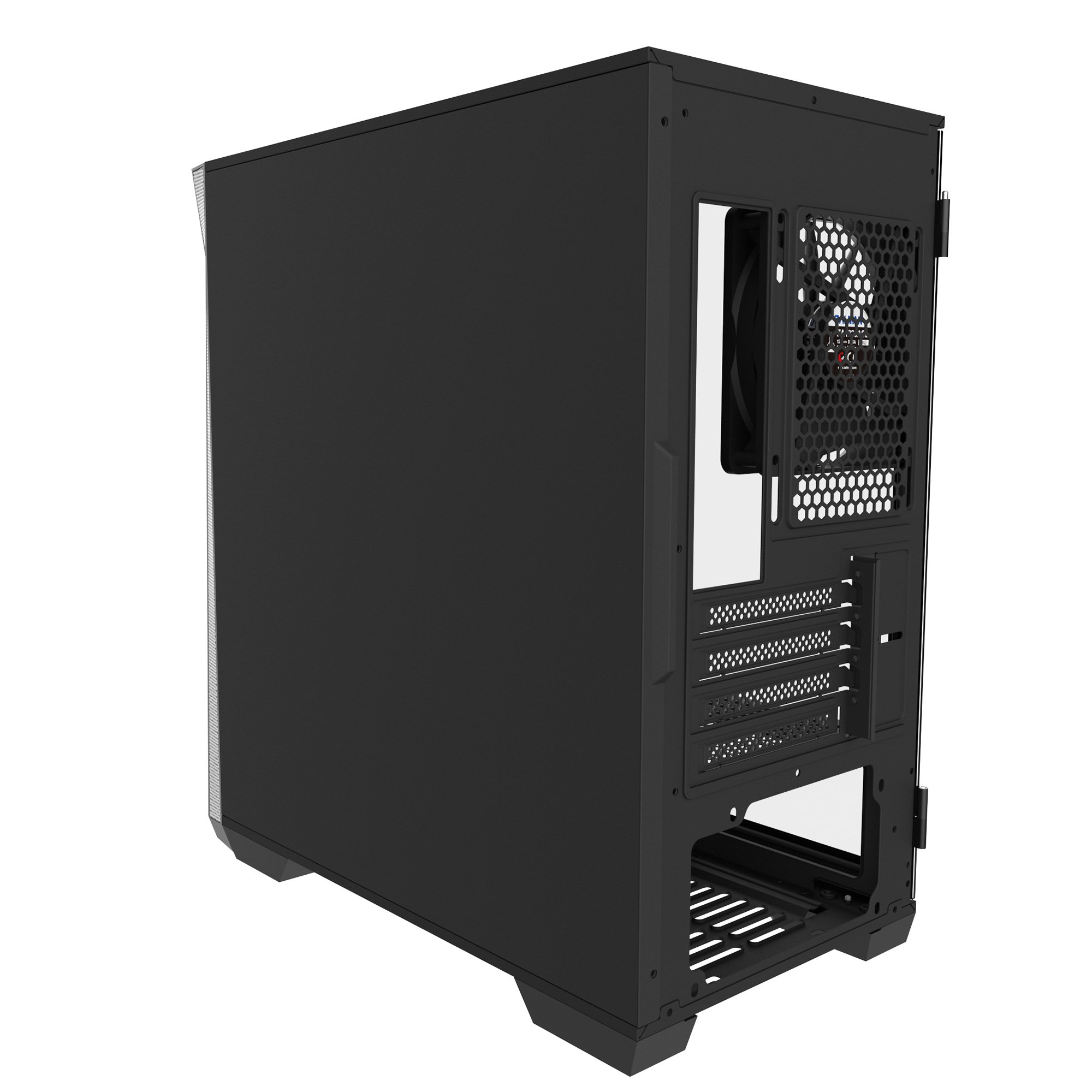 Кутия Zalman Z1 Iceberg Black Gaming Case mATX