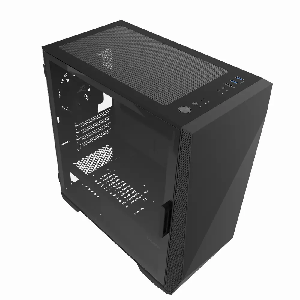Кутия Zalman Z1 Iceberg Black Gaming Case mATX