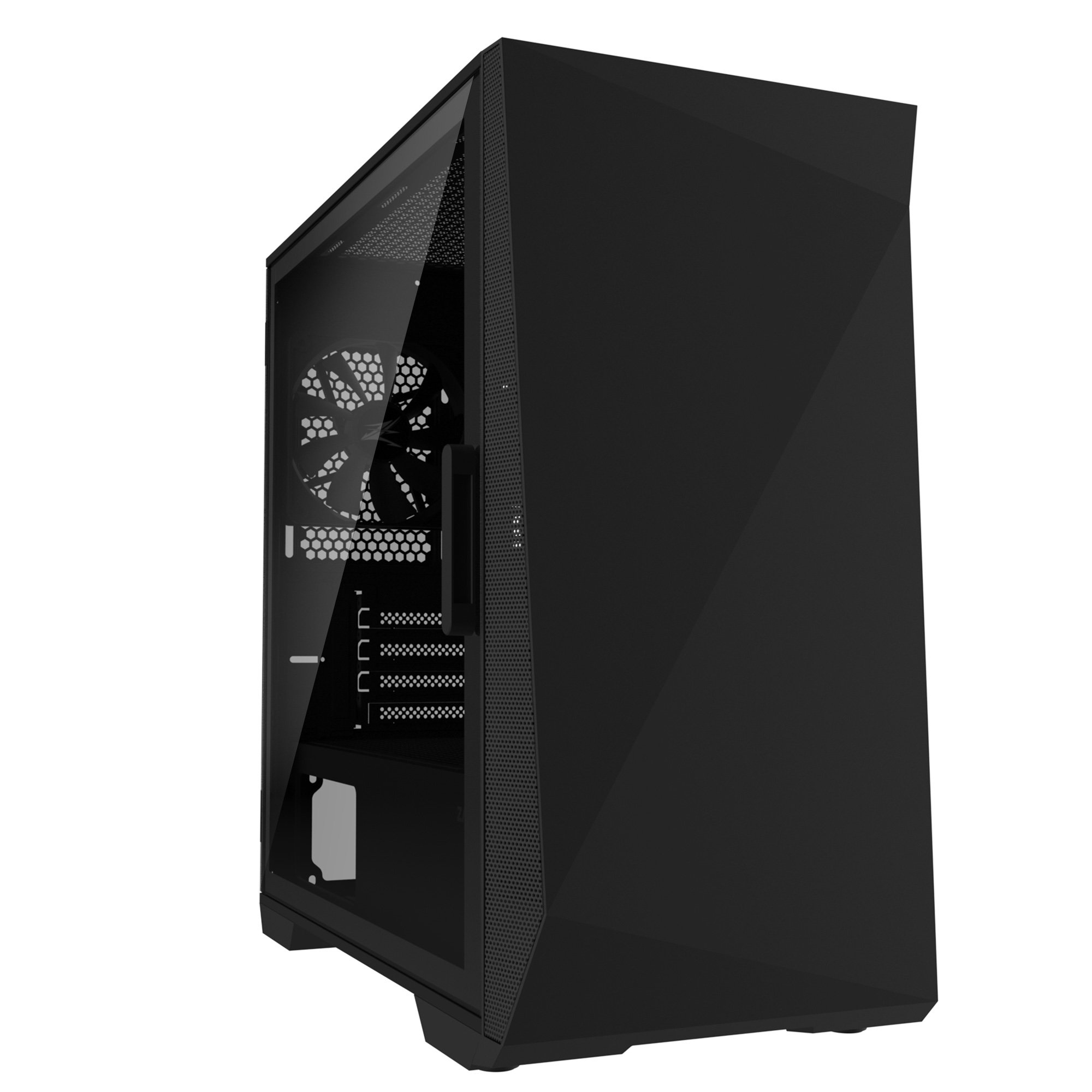 Кутия Zalman Z1 Iceberg Black Gaming Case mATX