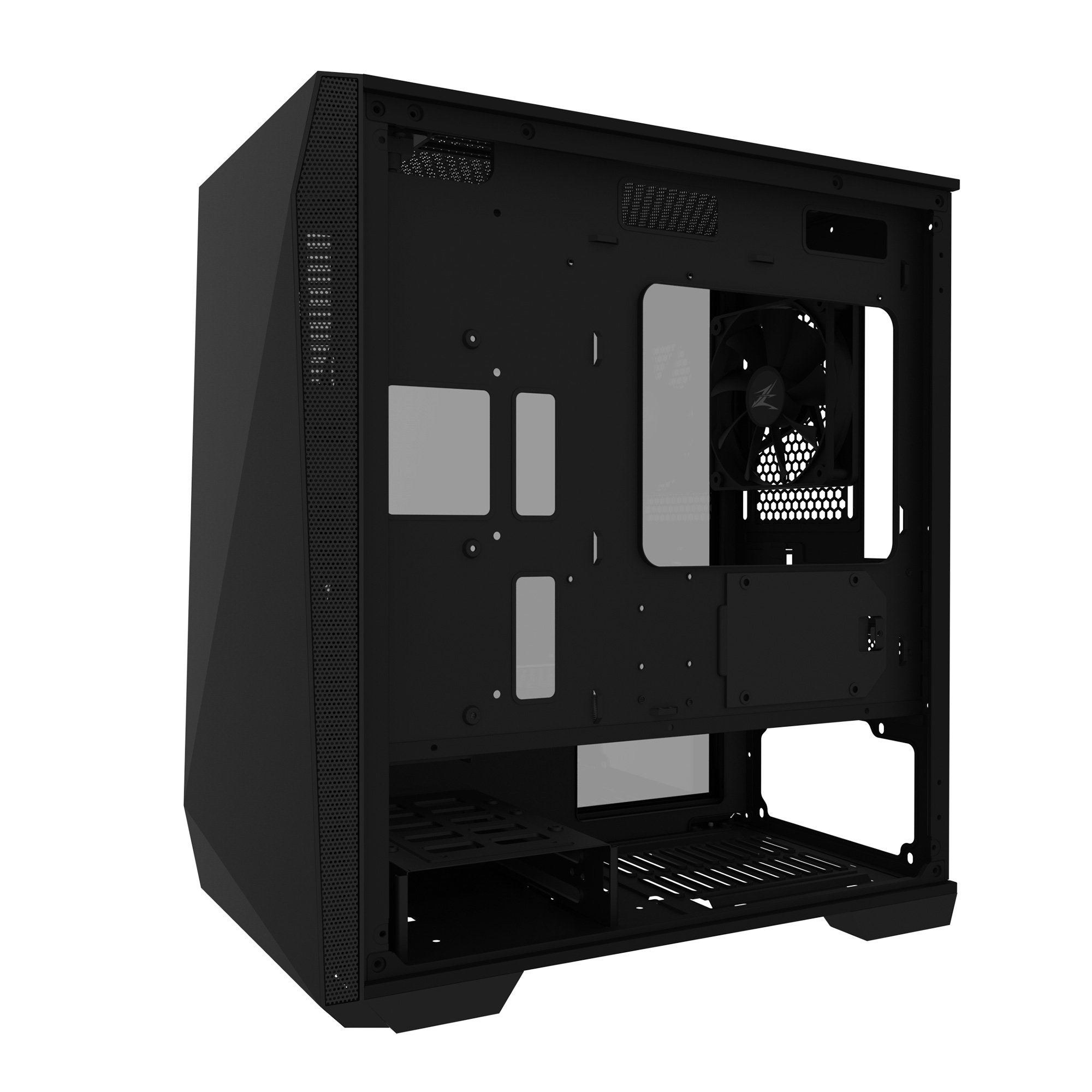 Кутия Zalman Z1 Iceberg Black Gaming Case mATX