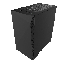 Кутия Zalman Z1 Iceberg Black Gaming Case mATX