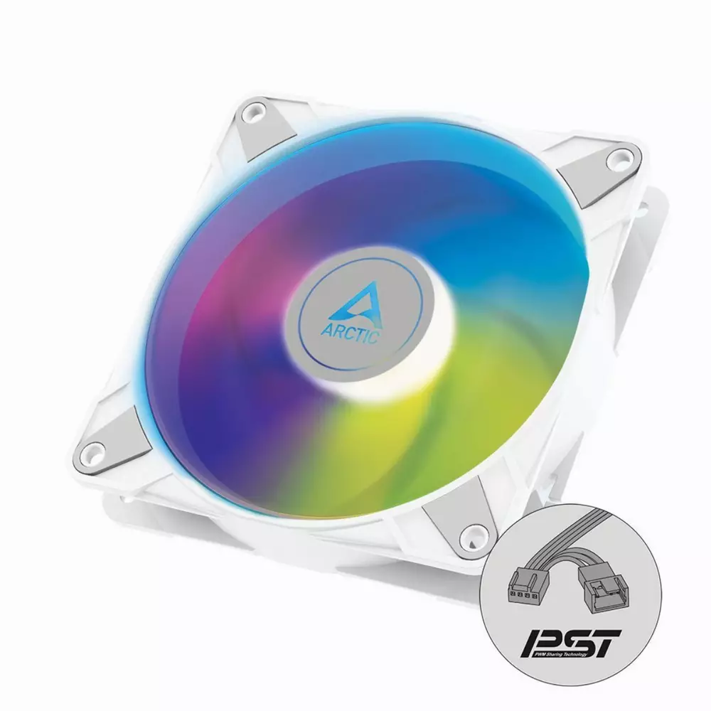 Вентилатор Arctic P14 PWM PST A-RGB 0dB (White) - ACFAN00276A 