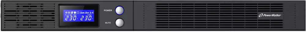 POWERWALKER VI 1000 R1U UPS, 1000 VA Line Interactive