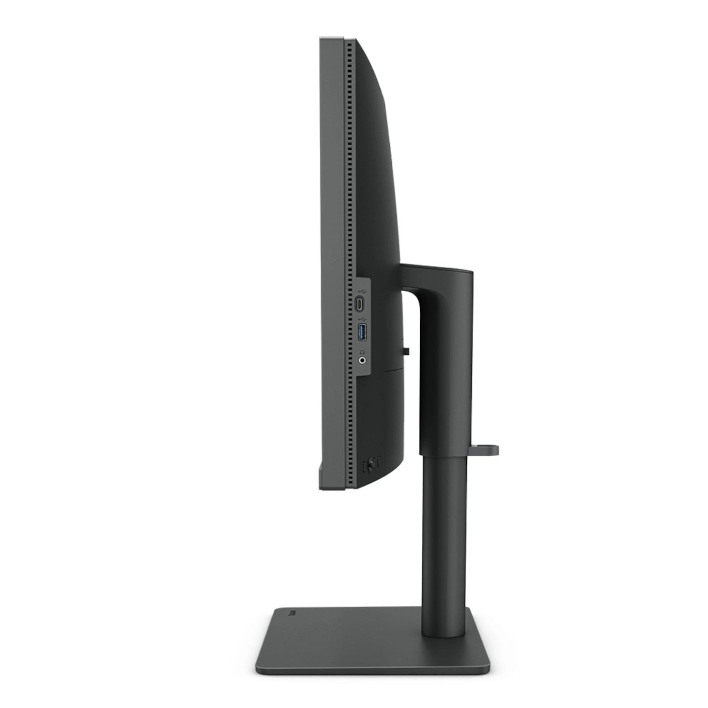 Монитор BenQ PD2705U 27", IPS, 4K UHD 3840x2160, HDR, 99% sRGB, USB-C, HDMI, DisplayPort, Черен