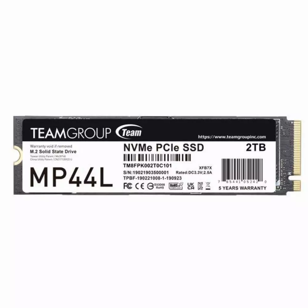 Disc SSD Team Group MP44L 500GB M.2 2280 NVMe PCI-e 4.0 x4 - TM8FPK500G0C101