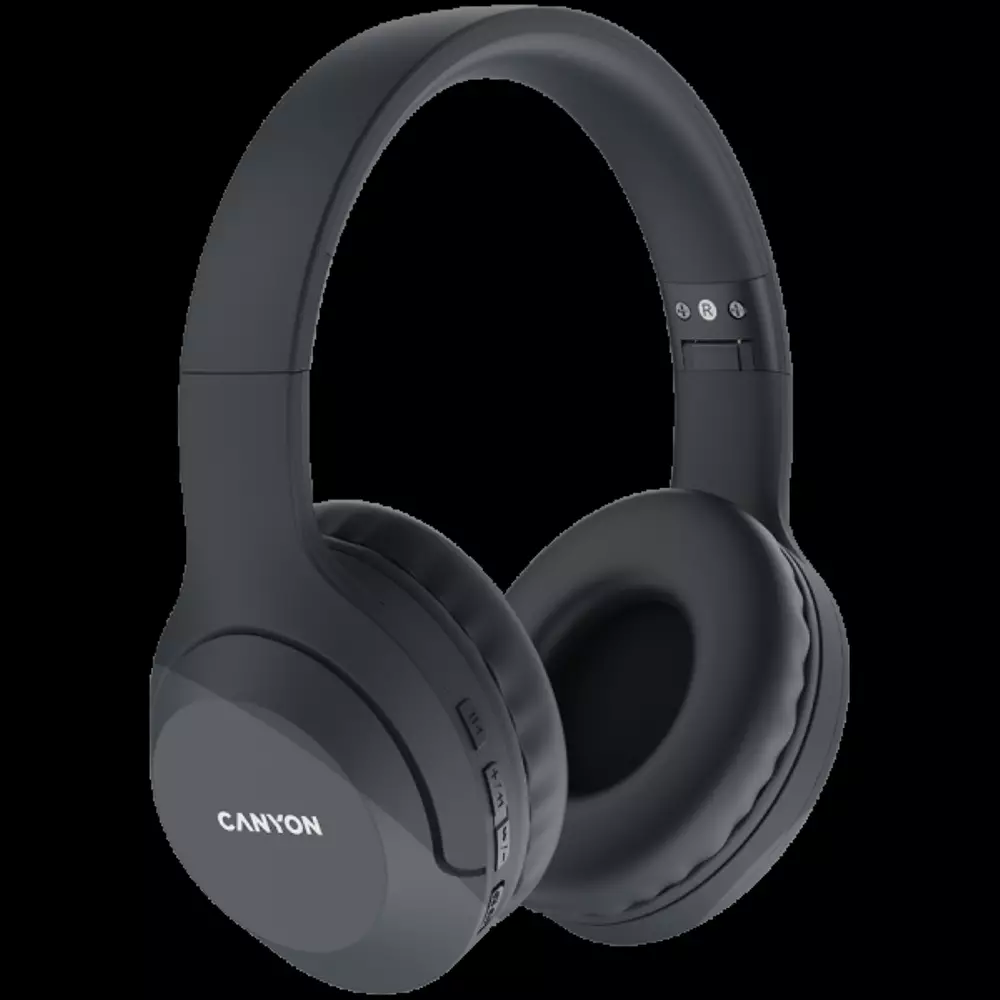 Слушалки Canyon BTHS-3 Bluetooth Headset Microphone USB Type-C Black - CNS-CBTHS3DG