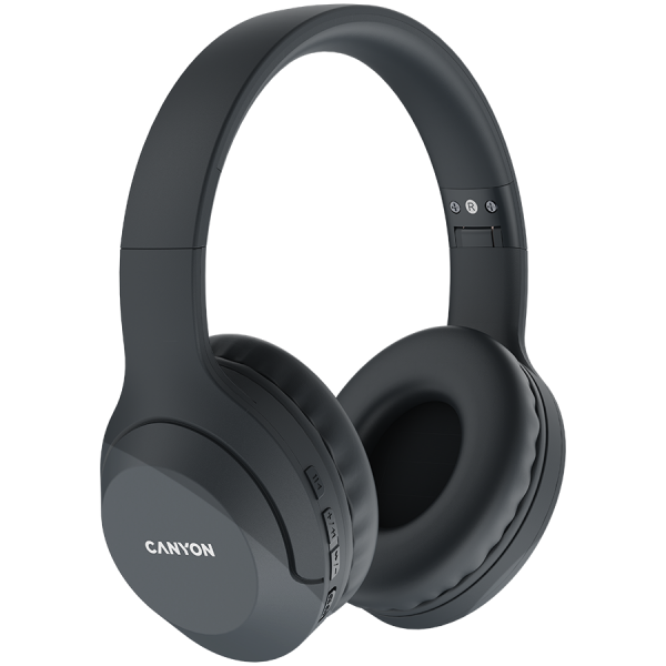 Слушалки Canyon BTHS-3 Bluetooth Headset Microphone USB Type-C Black - CNS-CBTHS3DG