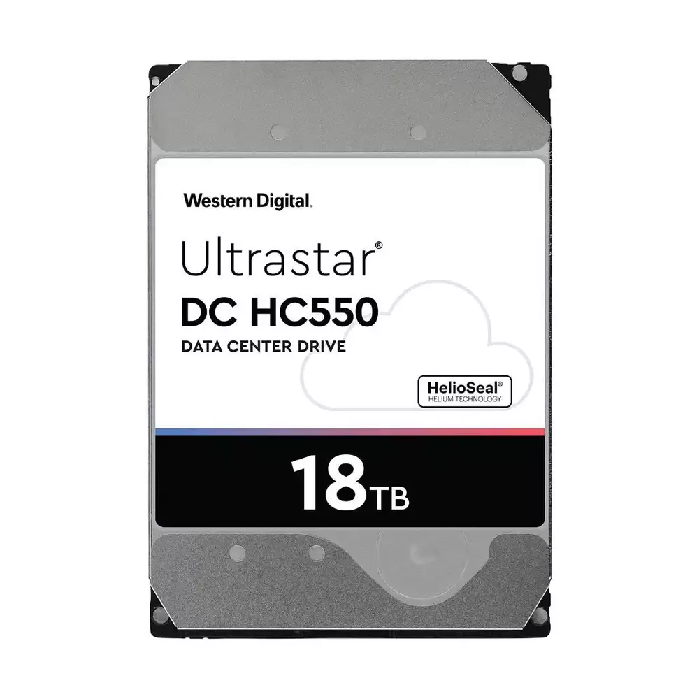 Твърд диск WD Ultrastar DC HC550 18TB 7200rpm 512MB SATA3 6Gb/s