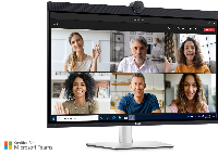 Монитор Dell U3223QZ-14 Conferencing 32", IPS, 4K UHD 3840x2160, 60Hz, 5ms, 100% Rec 709, USB Type-C