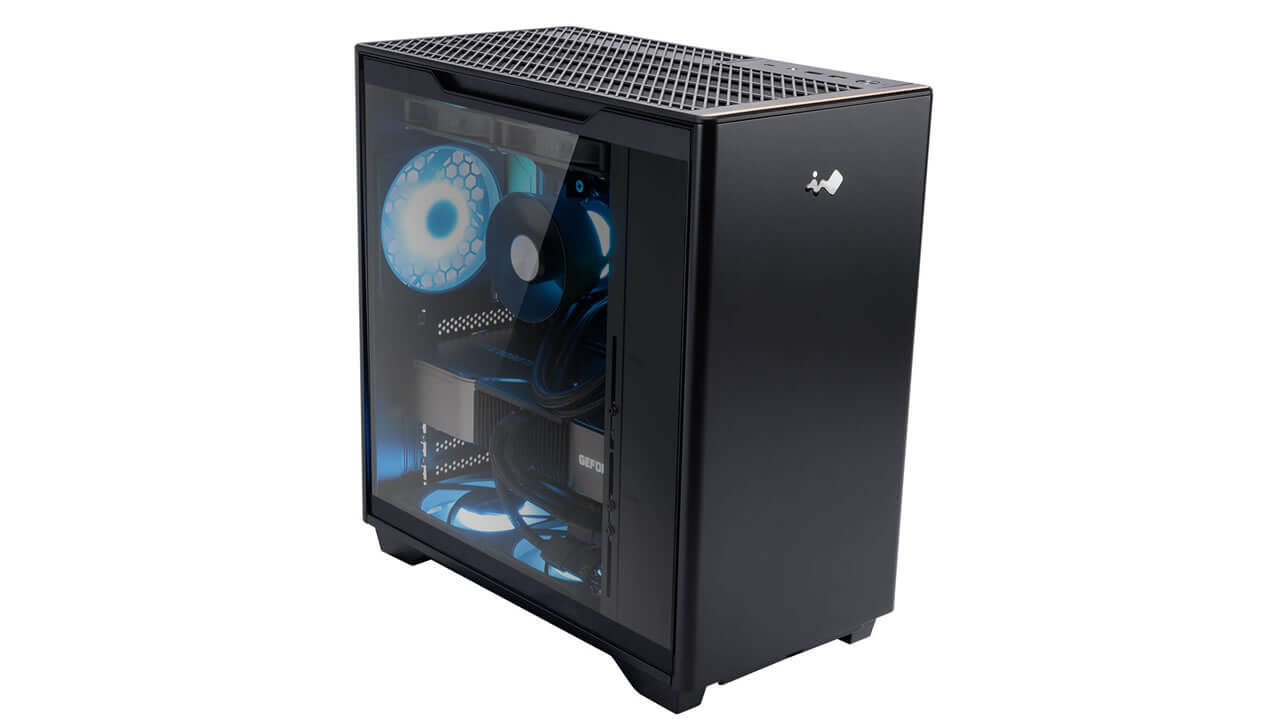 Кутия IN WIN A5 Black TG EATX