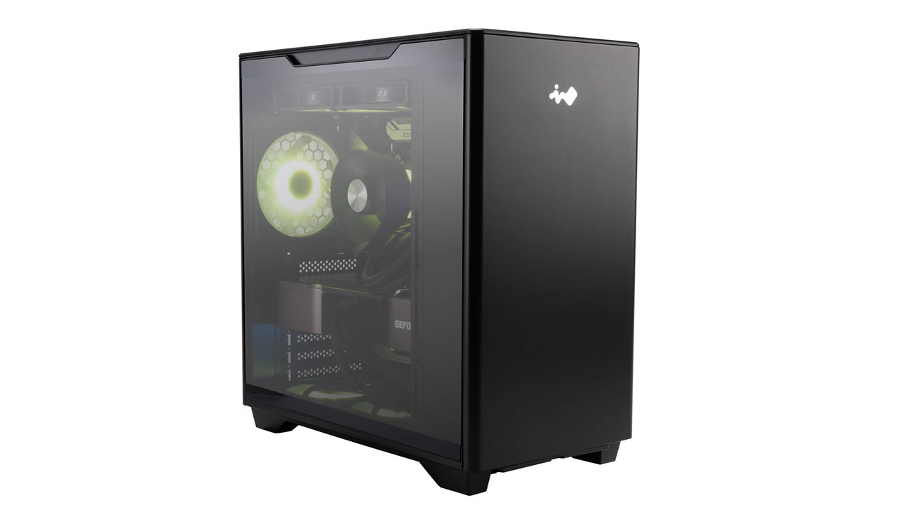 Кутия IN WIN A5 Black TG EATX