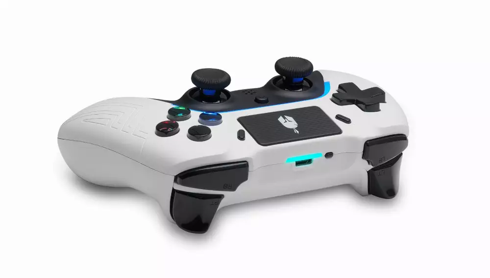 Безжичен геймпад Spartan Gear Aspis 4, за PC и PS4, Бял
