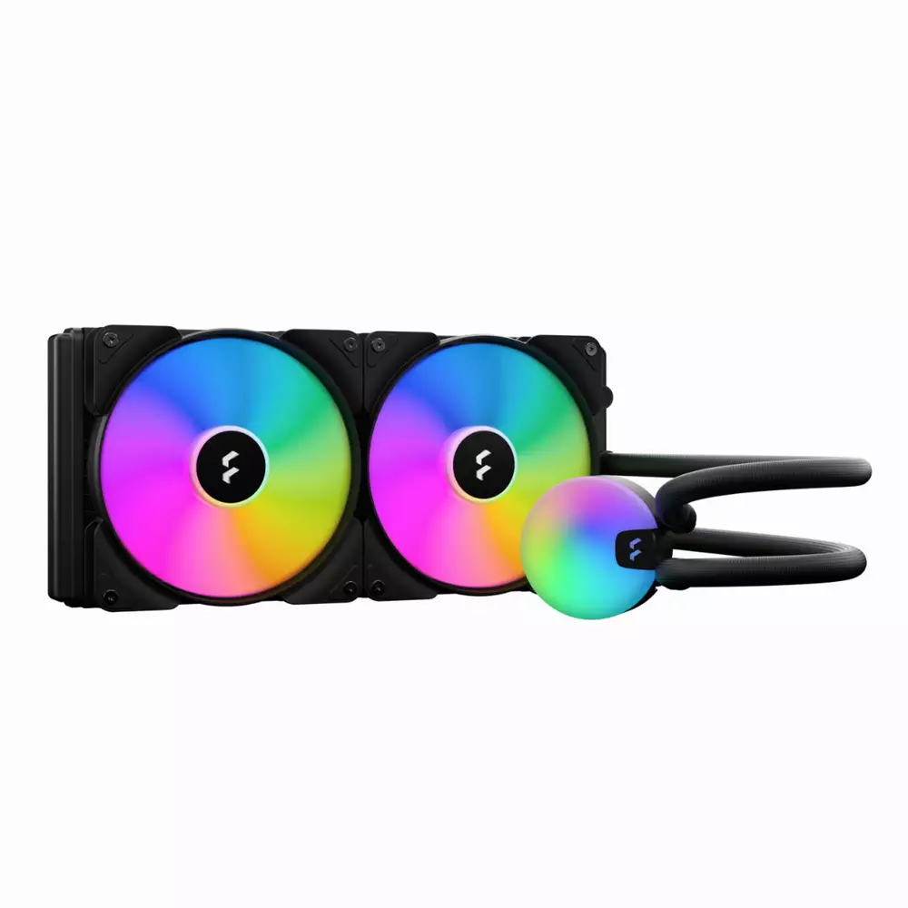Wasserkühler für Prozessor Fractal Lumen S28 V2 RGB (280mm) Schwarz - FD-W-L1-S2812