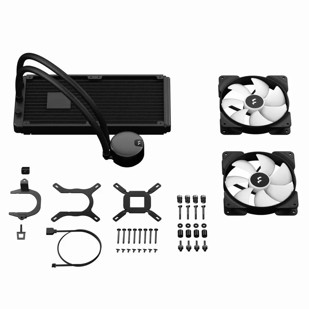 Воден охладител за процесор Fractal Lumen S28 V2 RGB (280mm) Black - FD-W-L1-S2812