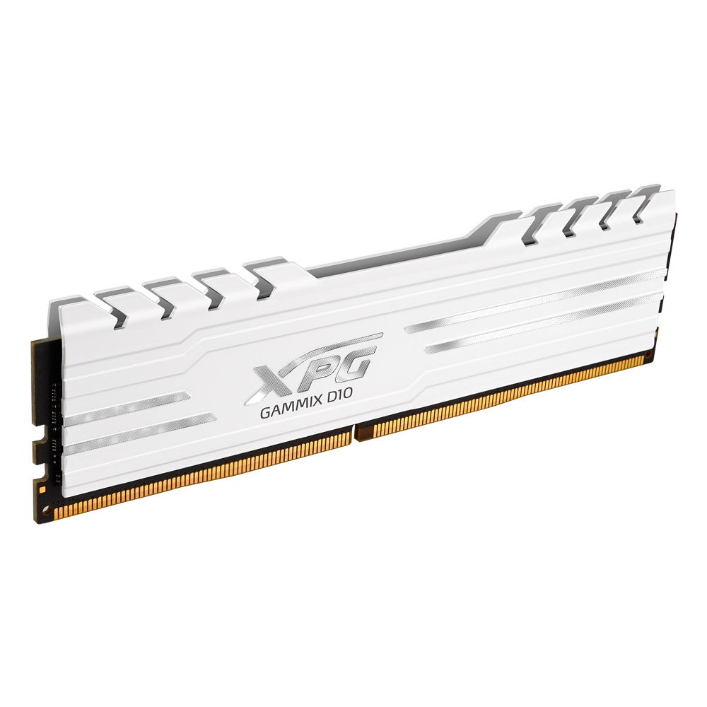Памет Adata XPG GAMMIX D10 16GB DDR4 3200MHz White CL16 - AX4U320016G16A-SW10