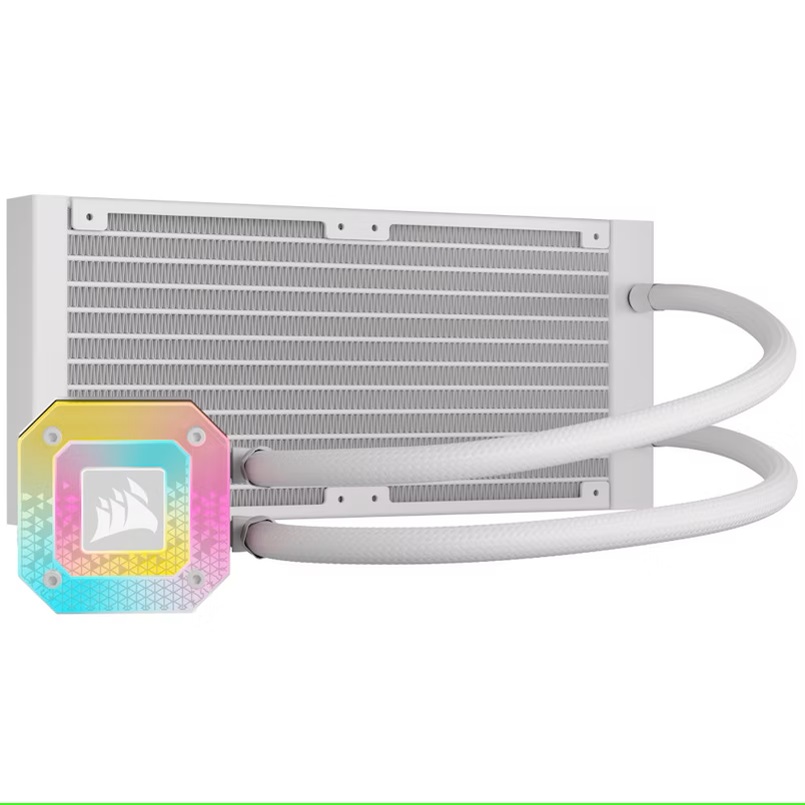 Водно охлаждане за процесор Corsair iCUE H100i ELITE CAPELLIX XT Liquid CPU White - CW-9060072-WW 