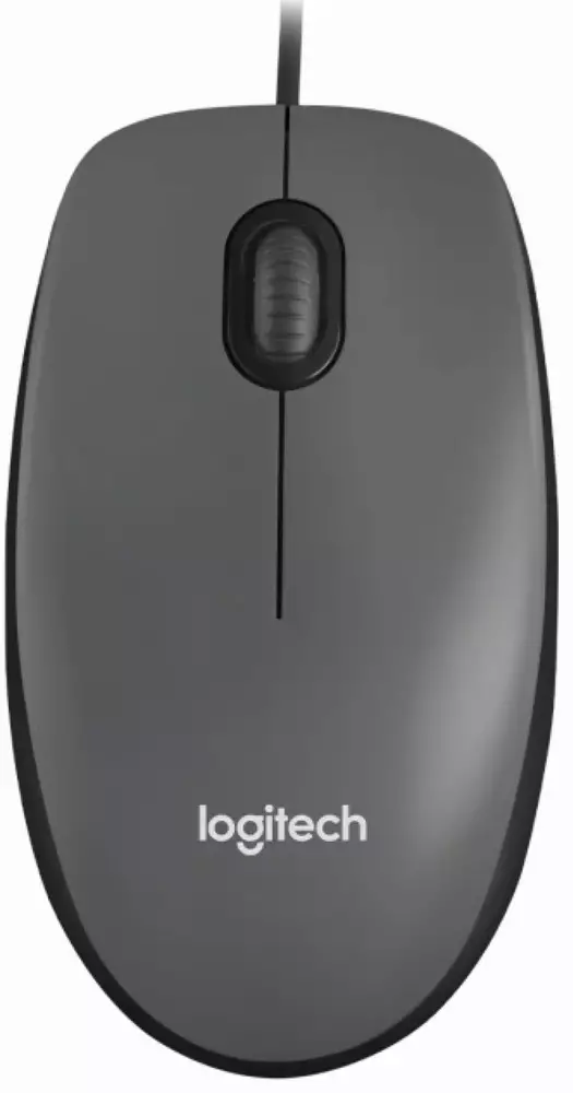 Мишка Logitech M100 Grey Optical Wired Mouse - 910-006652