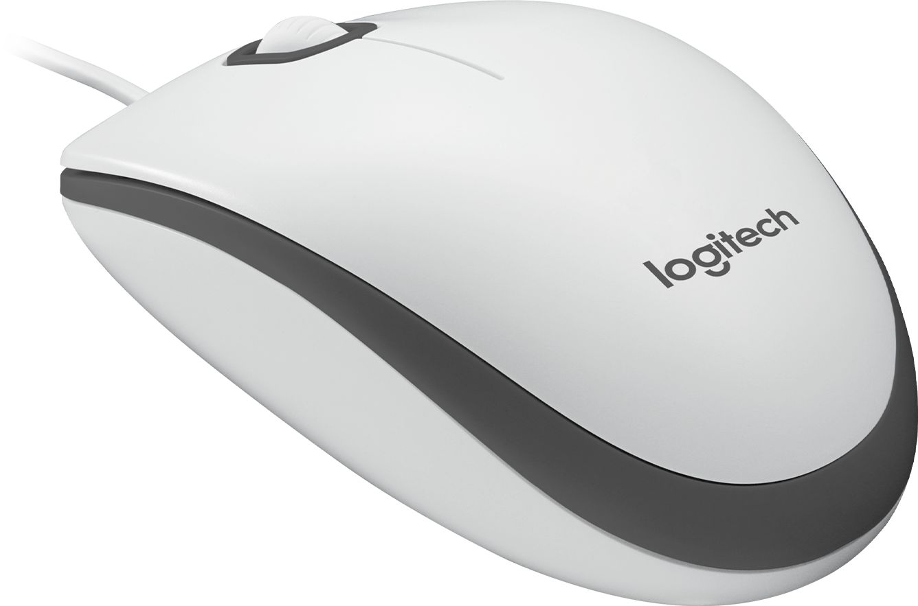 Мишка Logitech M100 White Opitcal Wired Mouse - 910-006764