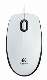 Мишка Logitech M100 White Opitcal Wired Mouse - 910-006764