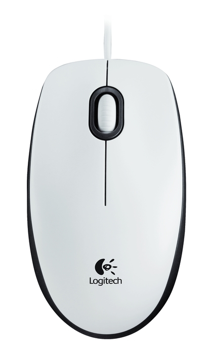 Мишка Logitech M100 White Opitcal Wired Mouse - 910-006764