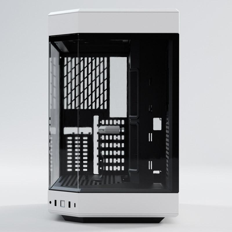 Boîtier HYTE Y60 Verre Trempé, Mid-Tower, Blanc et Noir