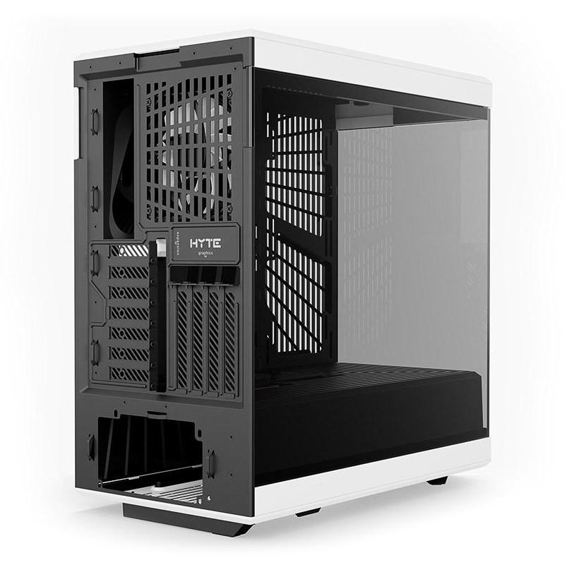 Caja HYTE Y40 Tempered Glass, Mid-Tower, Blanco y Negro