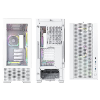 Кутия Montech SKY TWO ARGB, TG, Mid-Tower Бяла