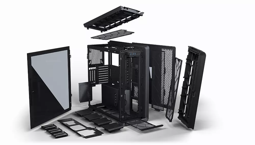 Кутия Phanteks Enthoo 719 TG DRGB Full-Tower, Антрацит
