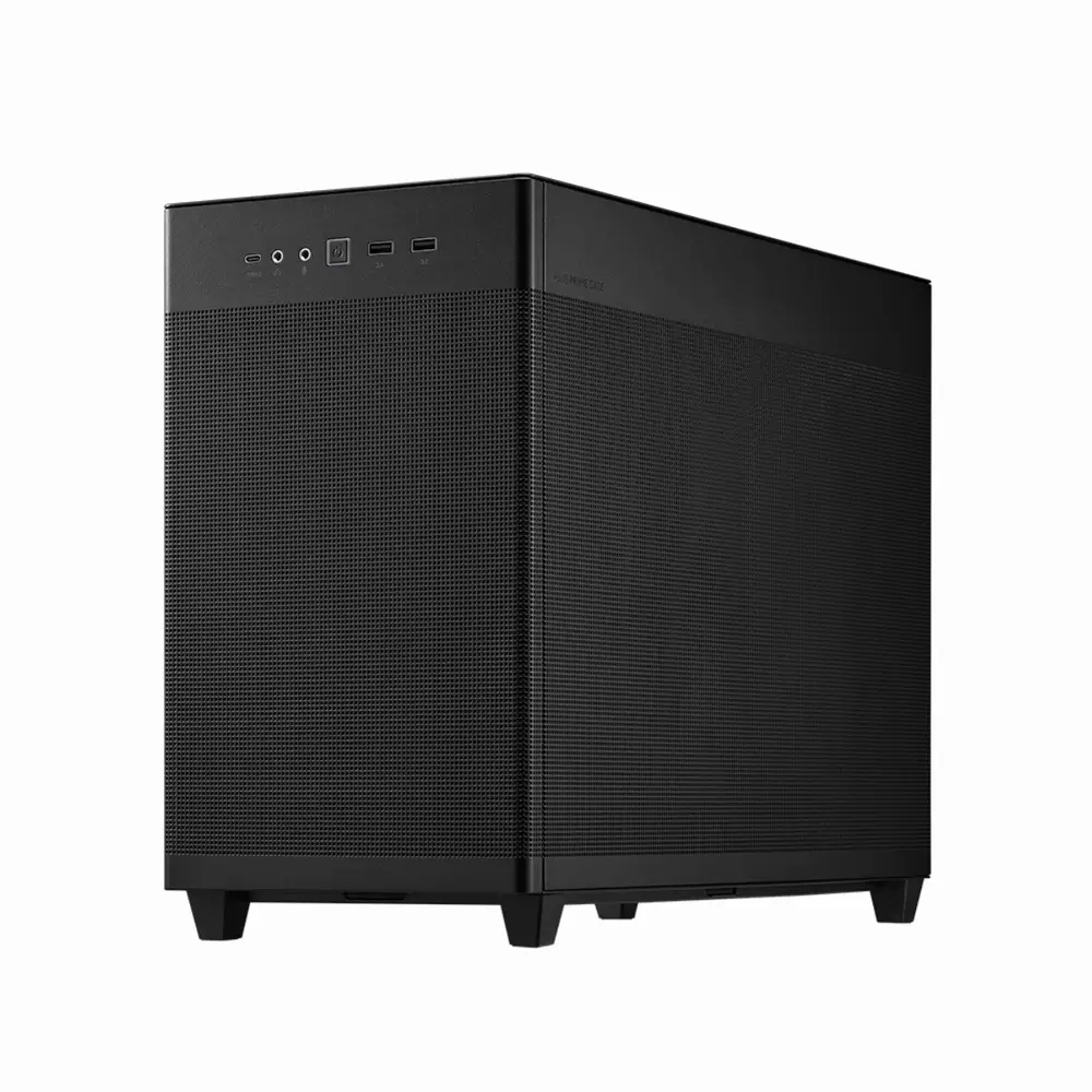 Кутия ASUS PRIME AP201 Mesh, MicroATX, Черно