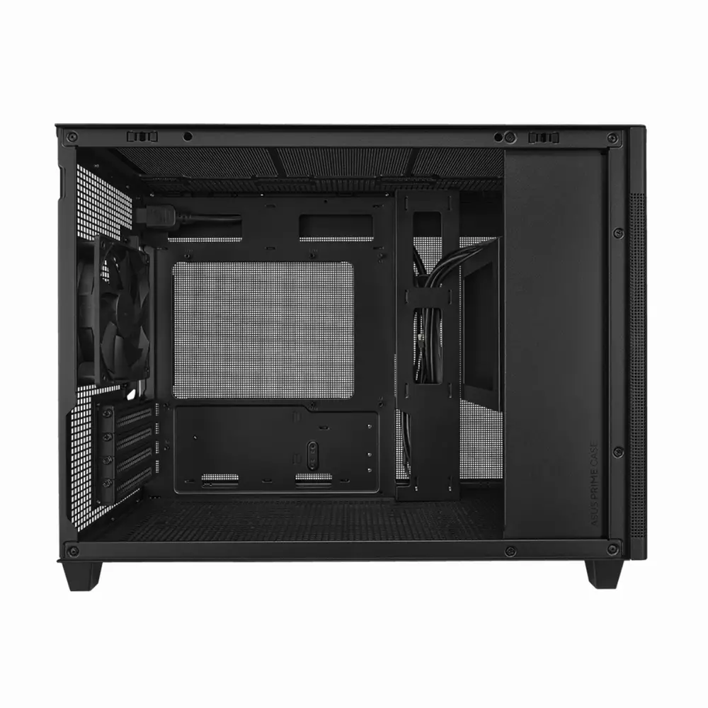 Кутия ASUS PRIME AP201 Mesh, MicroATX, Черно