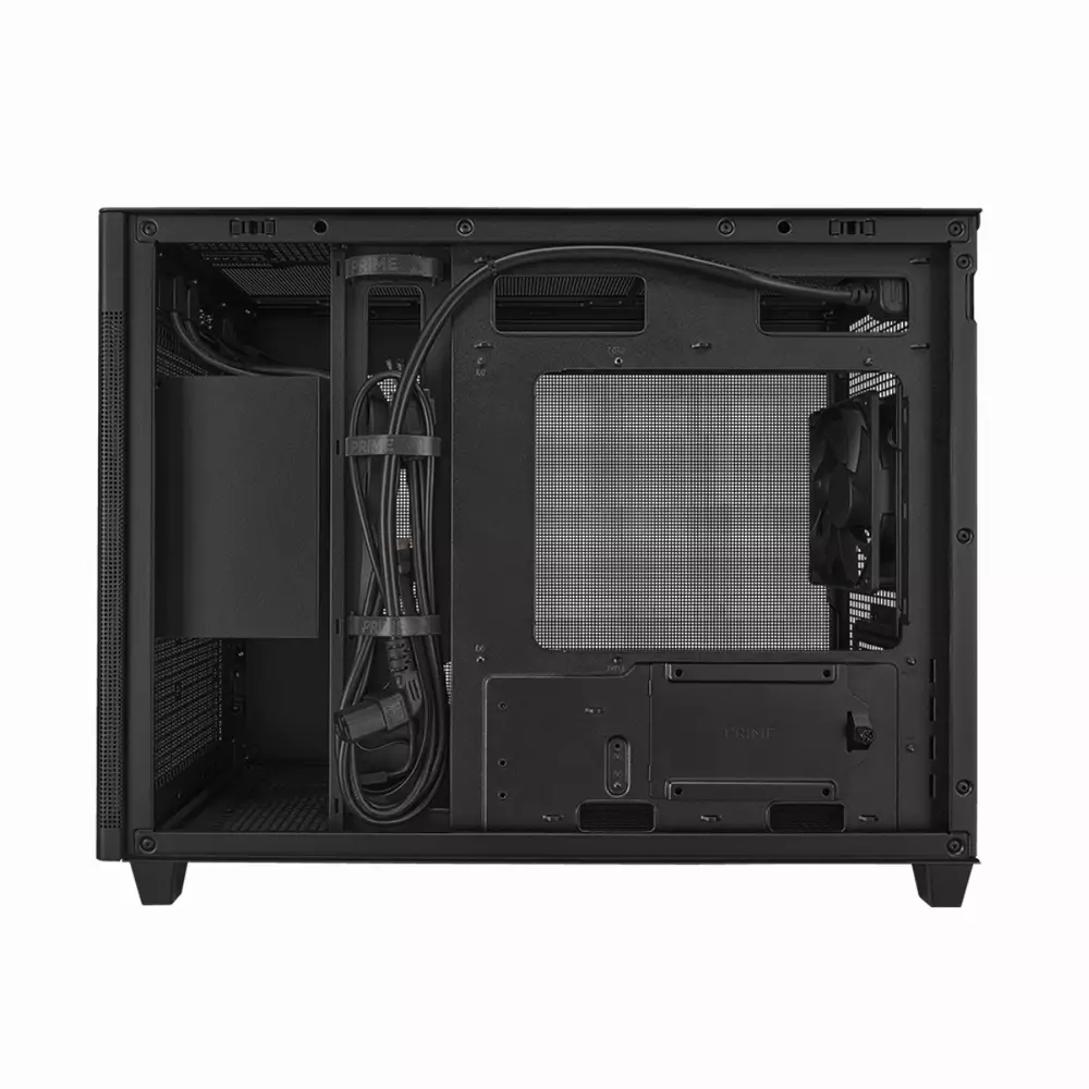 Кутия ASUS PRIME AP201 Mesh, MicroATX, Черно