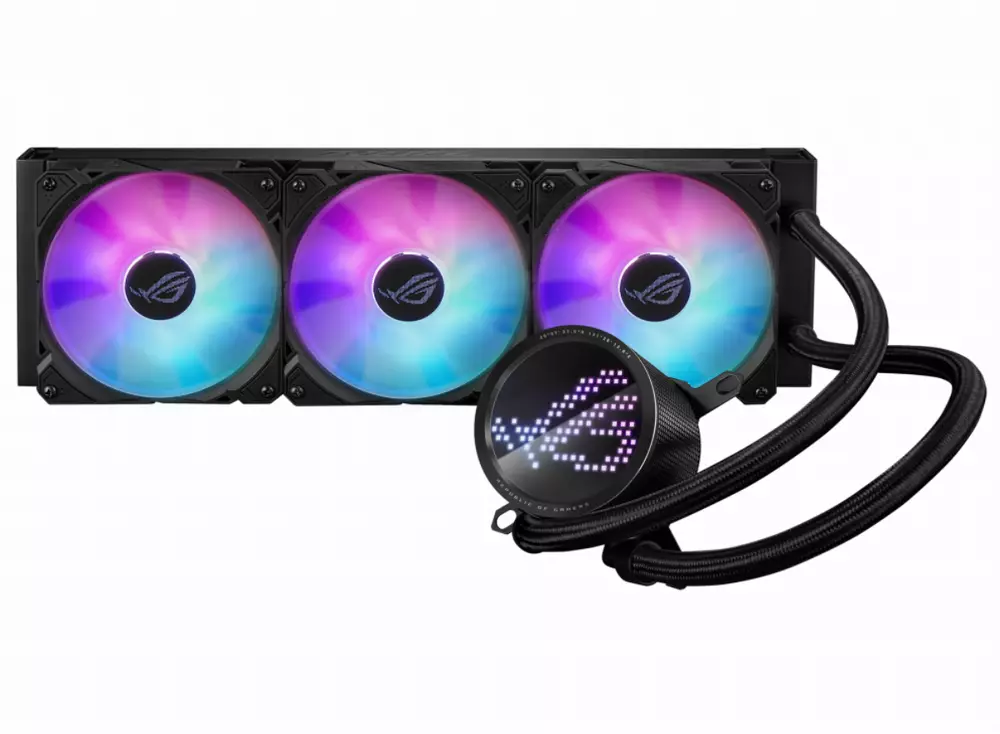Воден охладител за процесор ASUS ROG RUYO III 360 ARGB, Mini LED Display