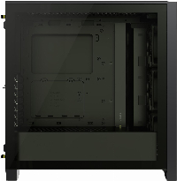 Кутия Corsair iCUE 4000D RGB Airflow Mid Tower Tempered Glass Black - CC-9011240-WW