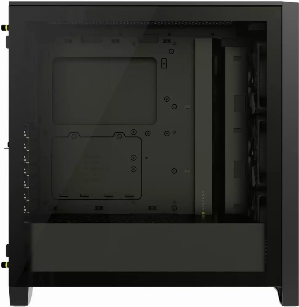 Кутия Corsair iCUE 4000D RGB Airflow Mid Tower Tempered Glass Black - CC-9011240-WW