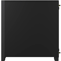Кутия Corsair iCUE 4000D RGB Airflow Mid Tower Tempered Glass Black - CC-9011240-WW