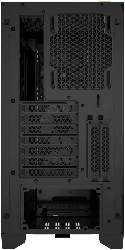 Кутия Corsair iCUE 4000D RGB Airflow Mid Tower Tempered Glass Black - CC-9011240-WW
