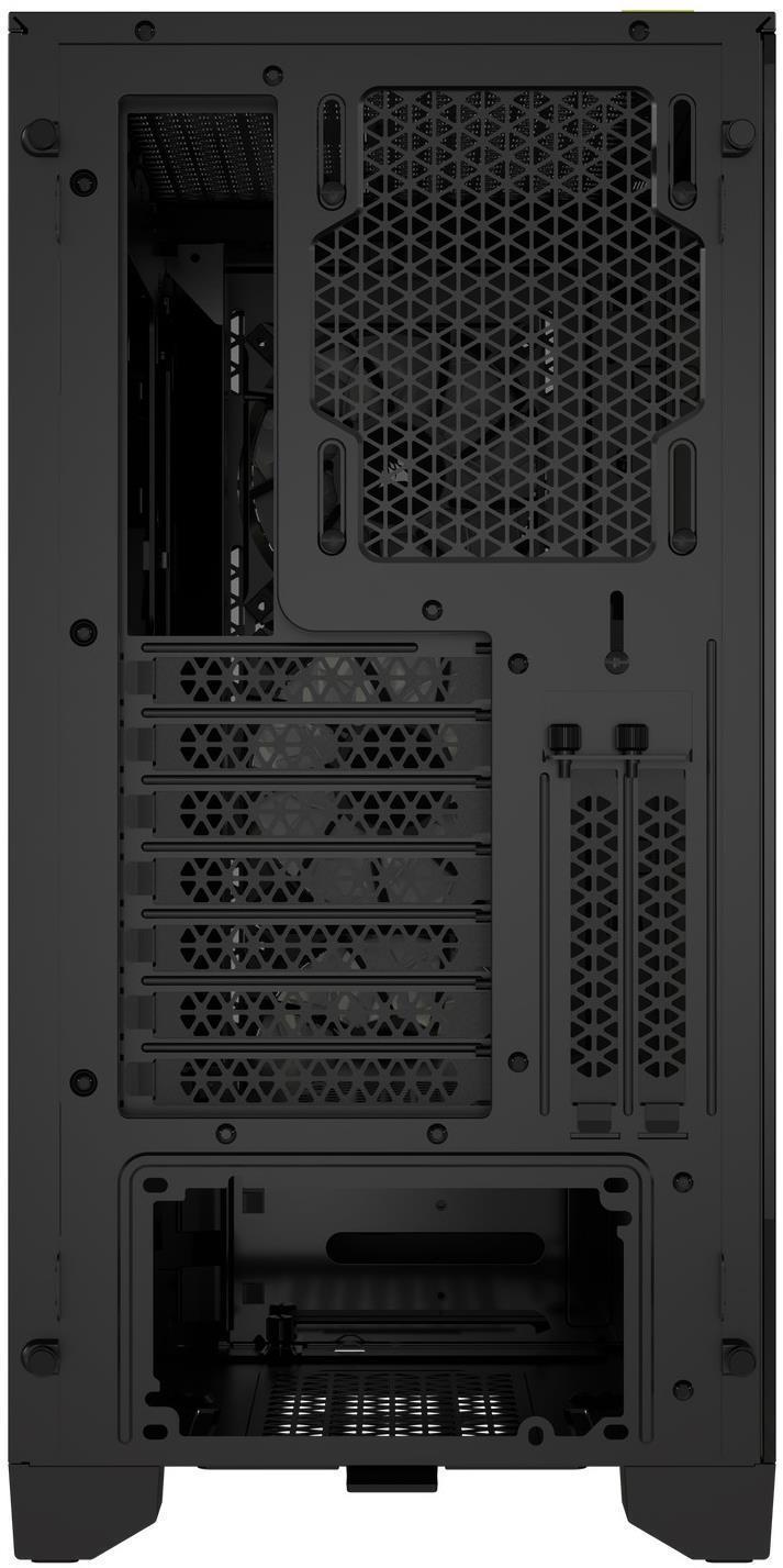 Кутия Corsair iCUE 4000D RGB Airflow Mid Tower Tempered Glass Black - CC-9011240-WW