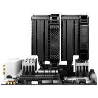 Охладител за процесор Jonsbo HX7280 Black 2 x 140mm