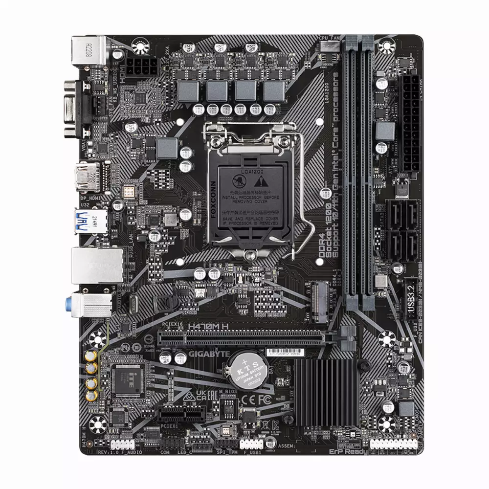Дънна платка Gigabyte H470M H LGA1200