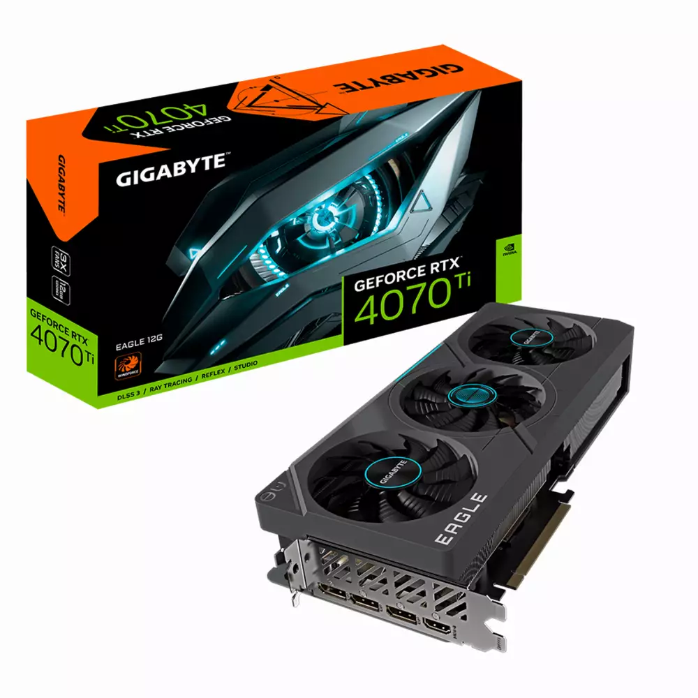 Видео карта Gigabyte GeForce RTX 4070 Ti EAGLE 12GB GDDR6X