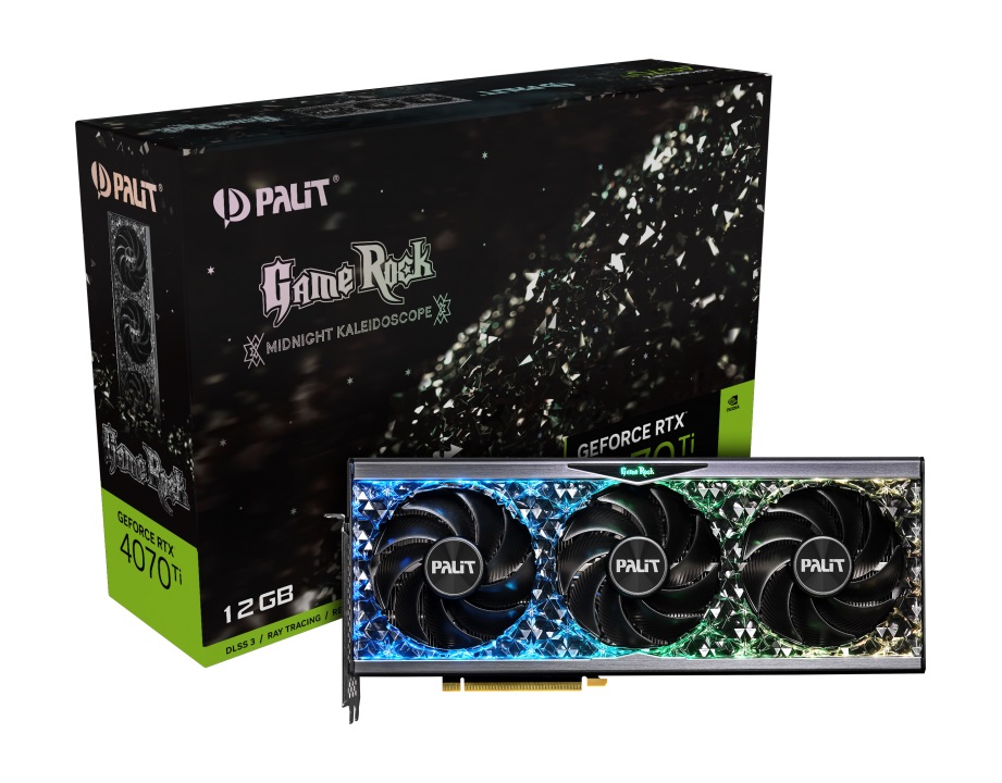 Видео карта Palit RTX 4070 Ti GameRock 12GB GDDR6X