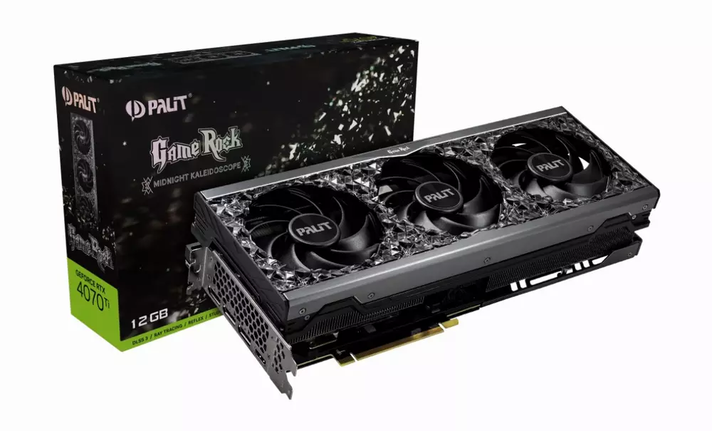 Видео карта Palit RTX 4070 Ti GameRock 12GB GDDR6X