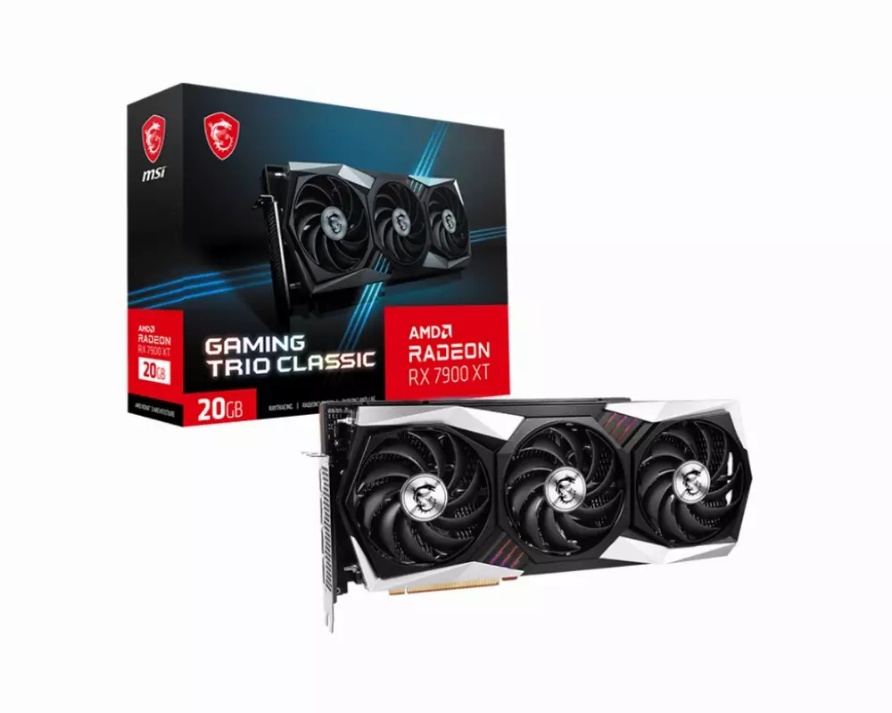 Видео карта MSI Radeon RX 7900 XT GAMING TRIO CLASSIC 20G GDDR6 - 912-V520-011