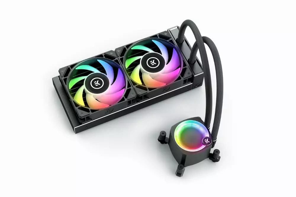 Водно охлаждане за процесор EK-Nucleus AIO CR240 Lux D-RGB