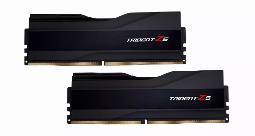 Памет G.SKILL Trident Z5 Black 64GB (2x32GB) DDR5 6000MHz CL30 - F5-6000J3040G32GX2-TZ5K