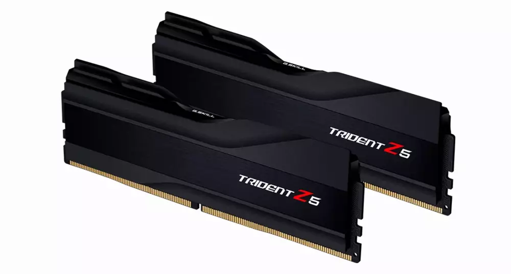 Памет G.SKILL Trident Z5 Black 64GB (2x32GB) DDR5 6000MHz CL30 - F5-6000J3040G32GX2-TZ5K